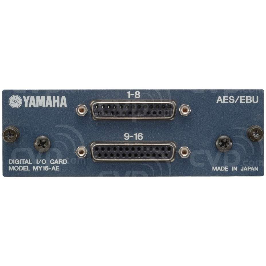 YAMAHA MY8-AE96S DIGIT AL 1/0 CARD Videolinea system - Yamaha 8